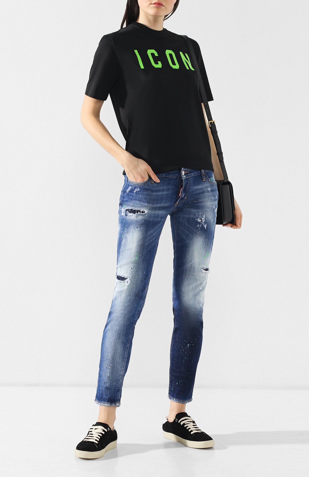 Джинсы с потертостями DSQUARED2, арт. S75LB0091/S30342, фото 2