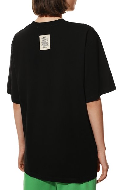 Хлопковая футболка MSGM, арт. 3241MDM194 227288, фото 4
