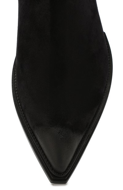 Замшевые казаки BALENCIAGA, арт. 579736/WA730, фото 5