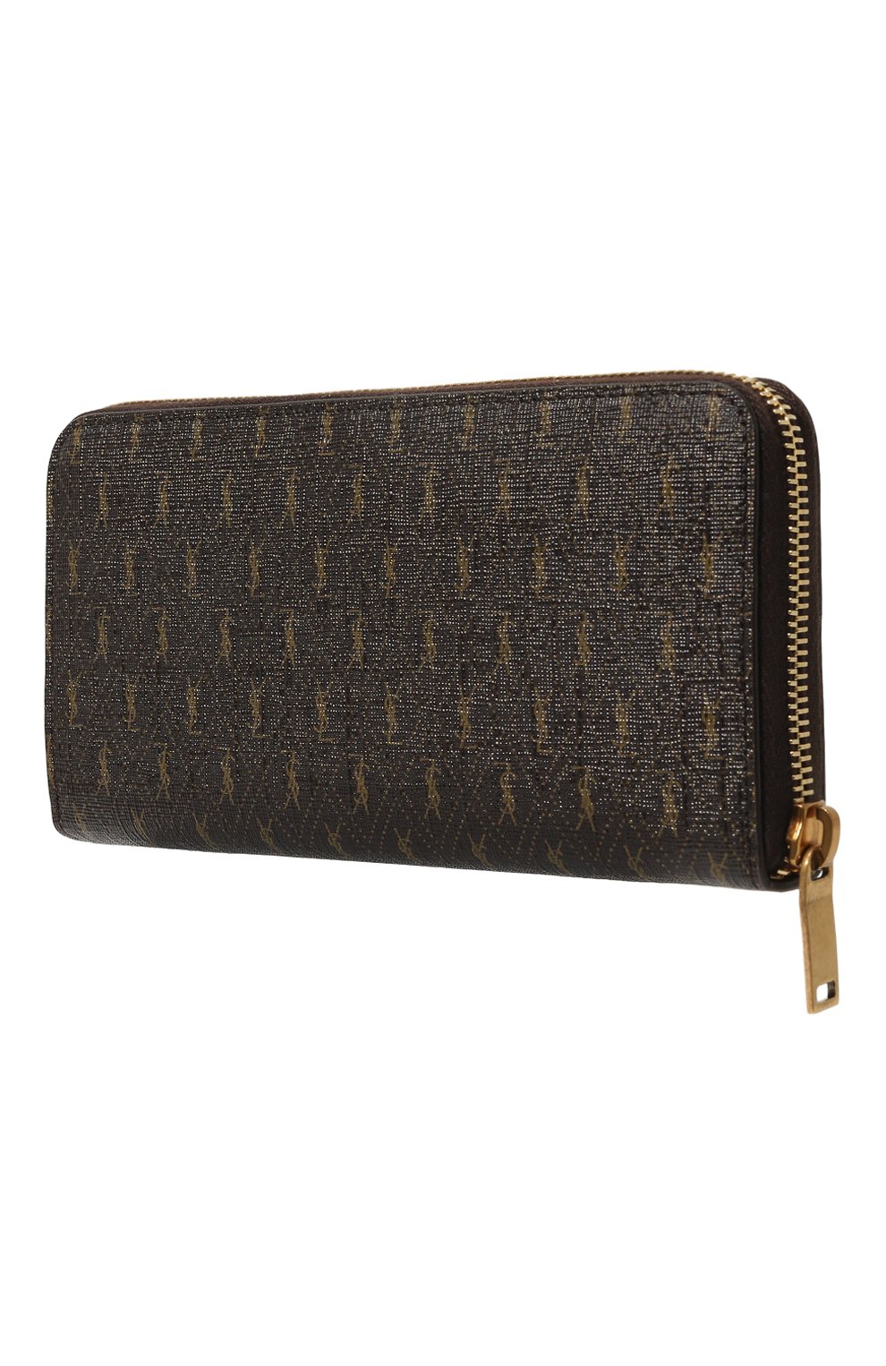 Портмоне le monogramme SAINT LAURENT темно-коричневого цвета по цене 77350 руб., арт. 664491/2UY2W, фото 2 Портмоне le monogramme SAINT LAURENT, арт. 664491/2UY2W, фото 2