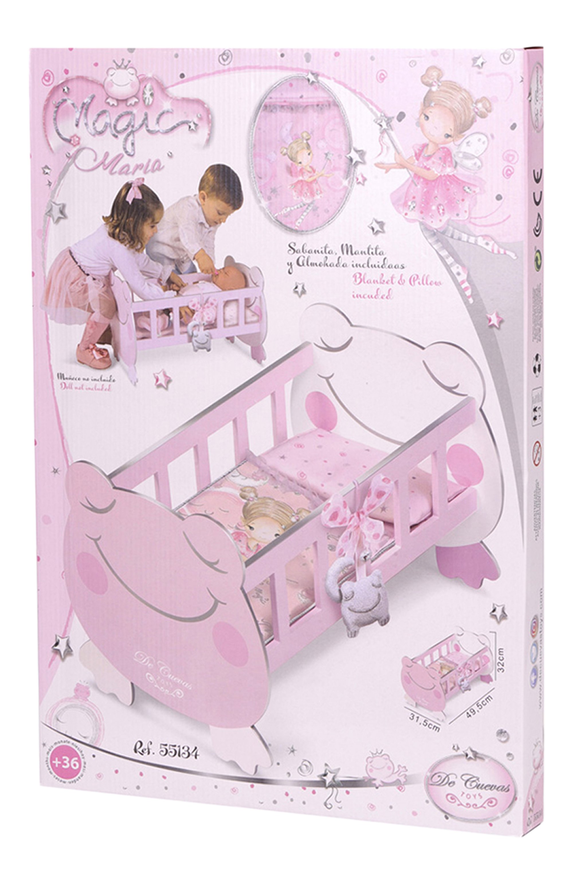 Кроватка для куклы мария DECUEVAS, арт. 55134, фото 6