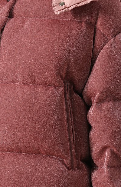 Стеганая куртка с капюшоном и металлизированной нитью MONCLER, арт. D2-093-45346-80-829DD, фото 5