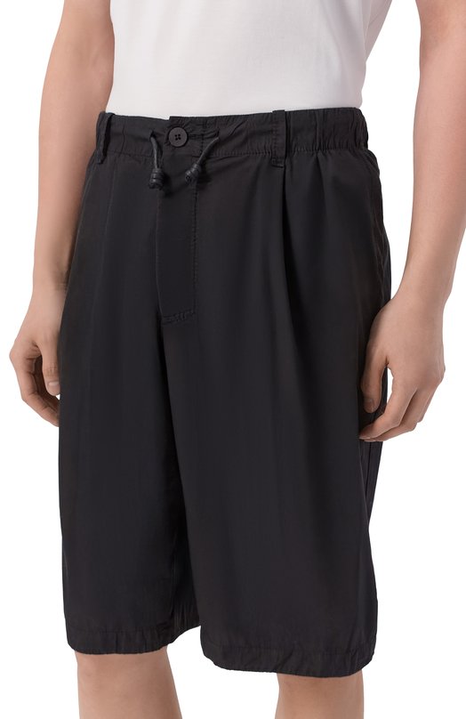 Хлопковые шорты Transit CFUTRCB113 Чёрный  CFUTRCB113 Фото 3