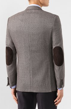 Пиджак из шерсти и шелка BRIONI, арт. RGK20M/08A5V/CARTESI0, фото 4