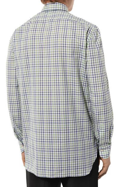 Хлопковая рубашка KITON, арт. UCIH08879, фото 4