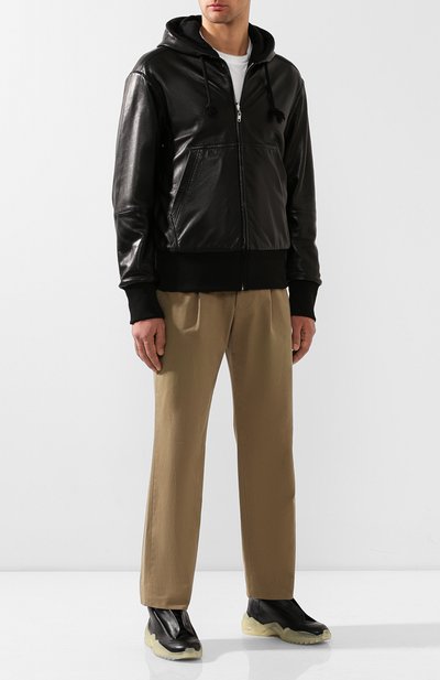 Двусторонний кожаный бомбер MAISON MARGIELA, арт. S50AM0398/SY1400, фото 2