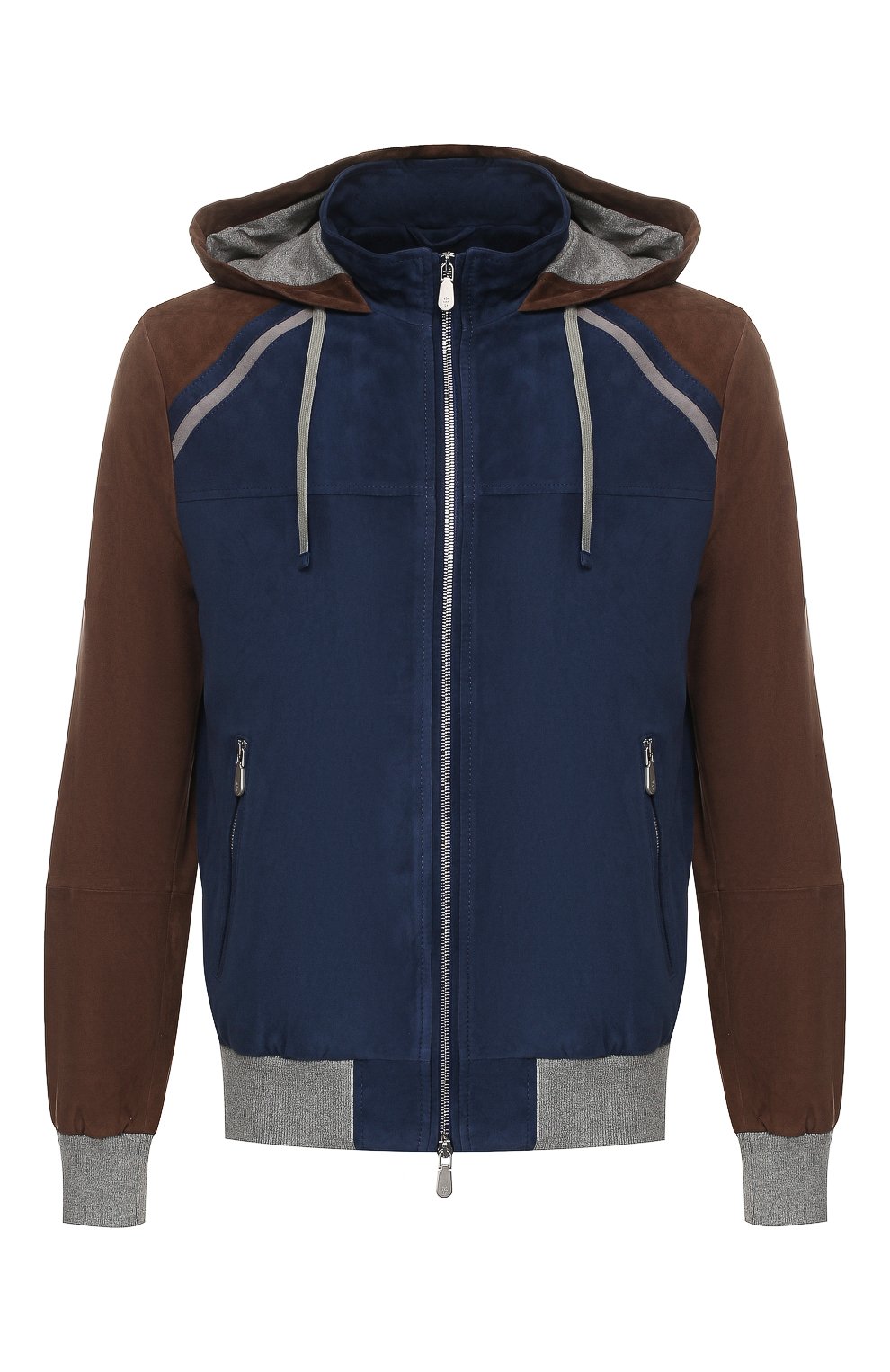 Замшевый бомбер ELEVENTY PLATINUM, арт. A75GBTA21 PEL0A011, фото 1