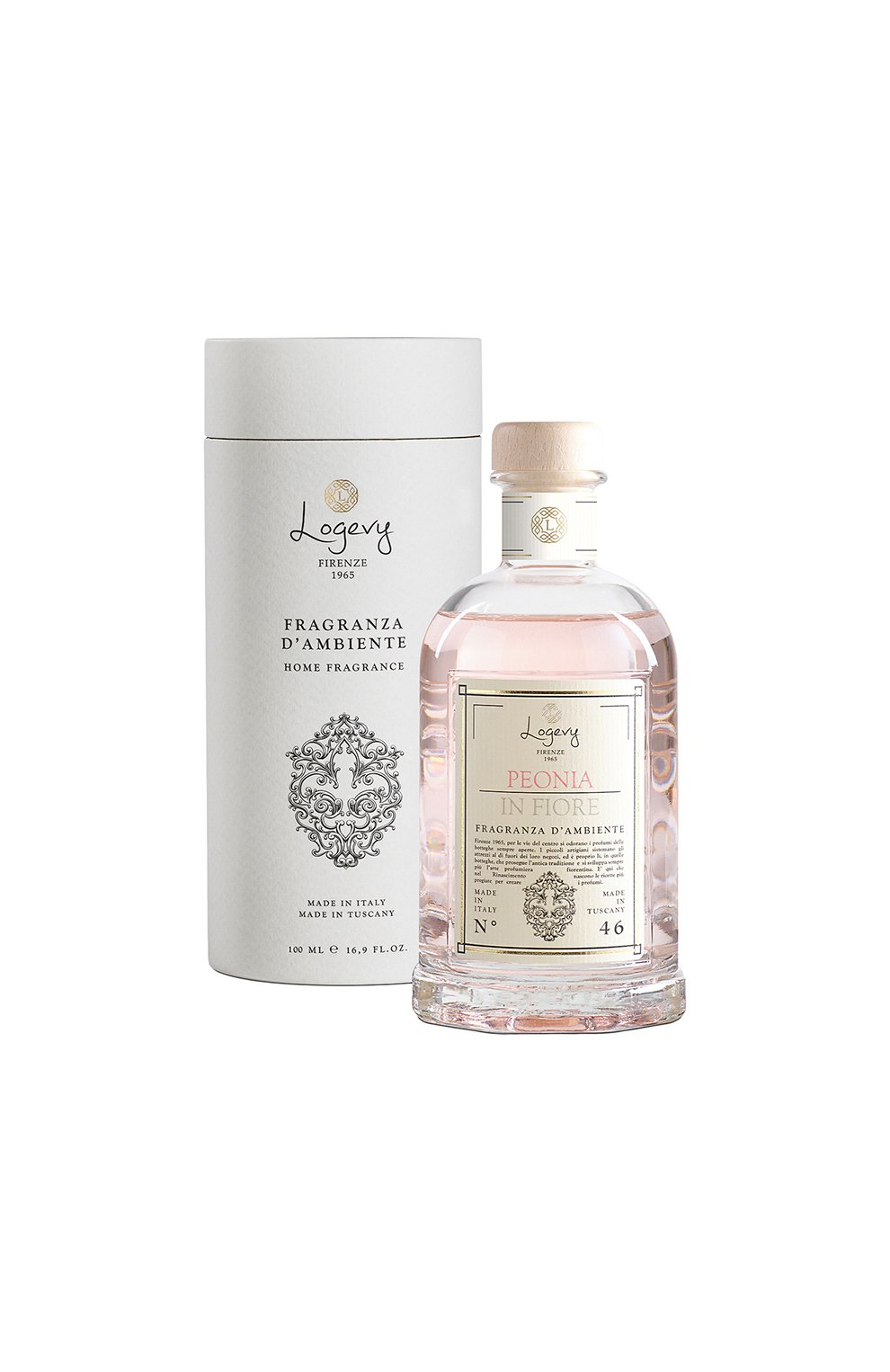 Диффузор peonia in fiore / "цветок пиона" (100ml) LOGEVY FIRENZE 1965, арт. 8050519371919, фото 4