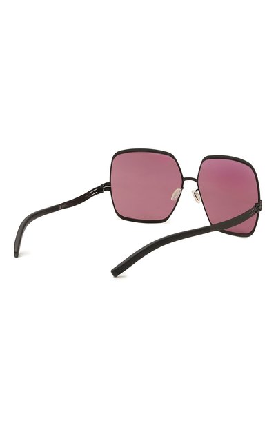 Солнцезащитные очки IC! BERLIN, арт. IB-ANGELINA T BLACK R0SE RED MIRR0RED L0W RIDER FL, фото 4