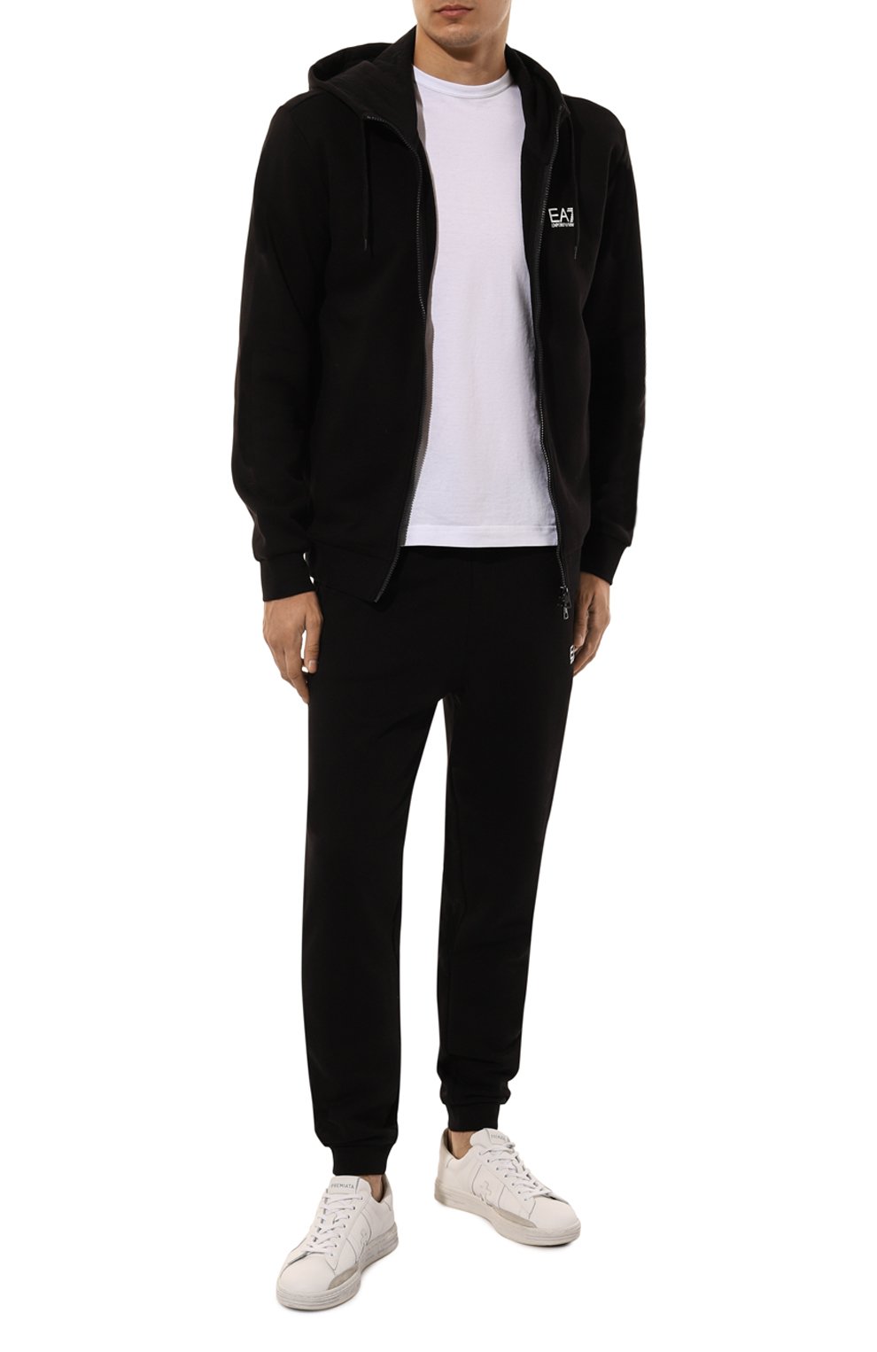 Хлопковый спортивный костюм EA7, арт. 8NPV68/PJVTZ, фото 1