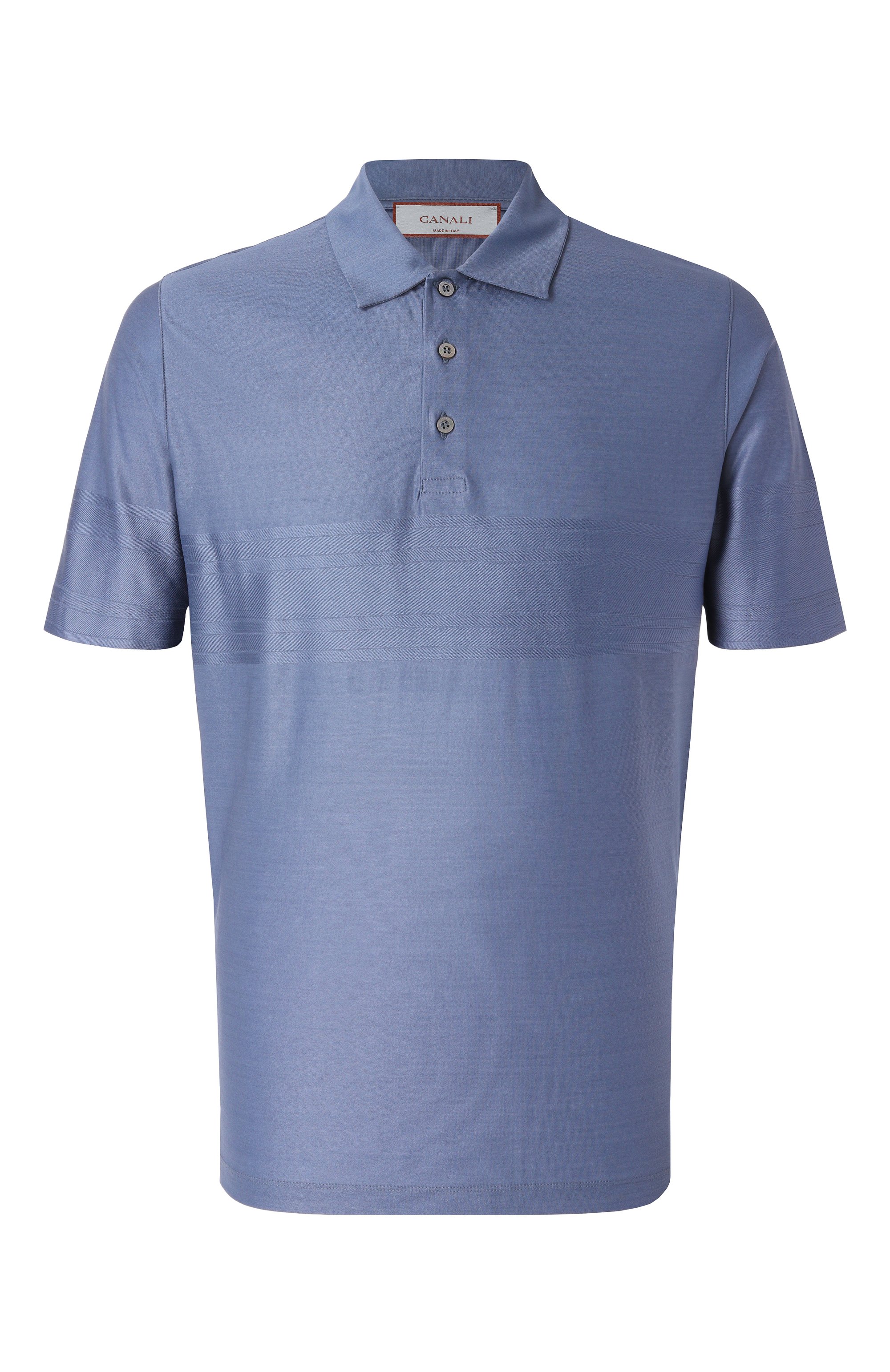 Хлопковое поло CANALI, арт. T0238/MJ02242, фото 1