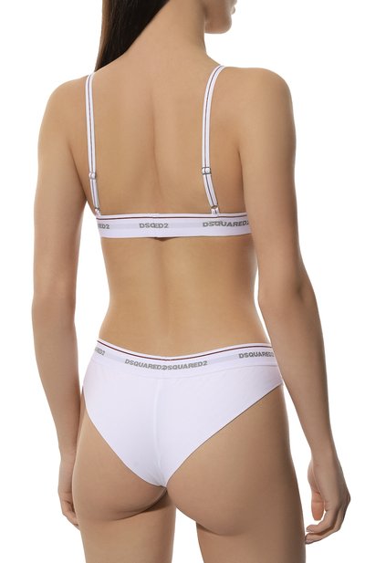 Трусы-слипы DSQUARED2 белого цвета по цене 7195 руб., арт. D8LL15550, фото 3 Трусы-слипы DSQUARED2, арт. D8LL15550, фото 3