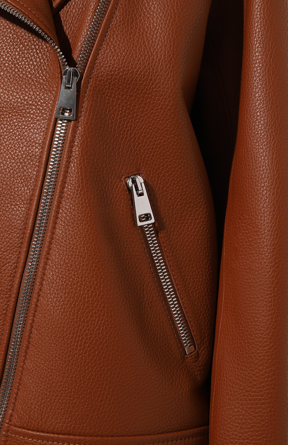 Кожаная куртка MASLOV, арт. SMW99, фото 5