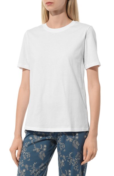 Хлопковая футболка HANRO, арт. 078662, фото 3