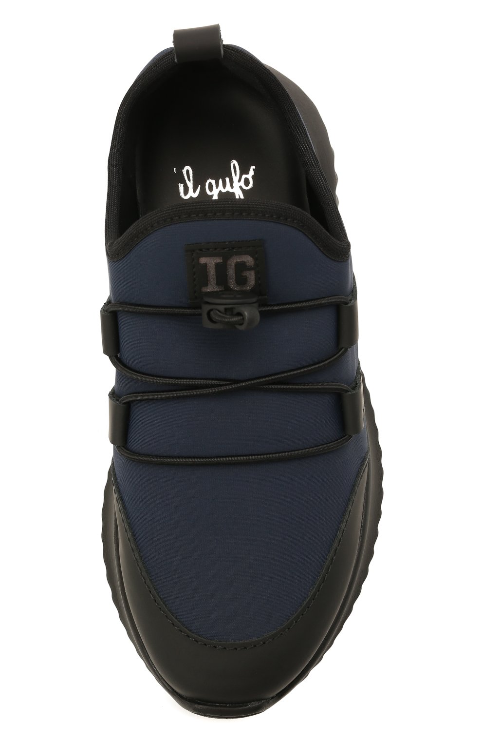 Кроссовки IL GUFO синего цвета по цене 24100 руб., арт. G872/CARLIT0/27-30, фото 4 Кроссовки IL GUFO, арт. G872/CARLIT0/27-30, фото 4