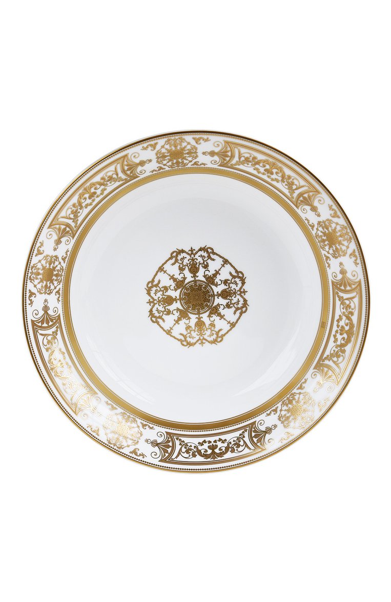 Блюдо для гарнира aux rois or BERNARDAUD золотого цвета, арт. 1847/21265 | Фото 1 (Коллекция: Aux Rois Or; Региональные ограничения белый список (Axapta Mercury): Не прост�авлено; Нос: Не проставлено; Ограничения доставки: fragile-2)