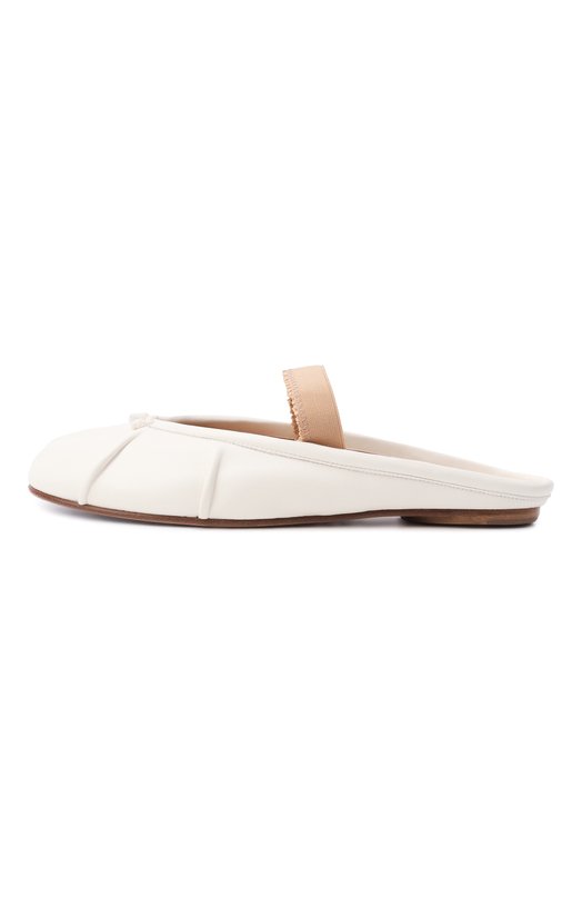 Кожаные сабо Tabi Maison Margiela S39WZ0103/P6853 Белый  S39WZ0103/P6853 Фото 4