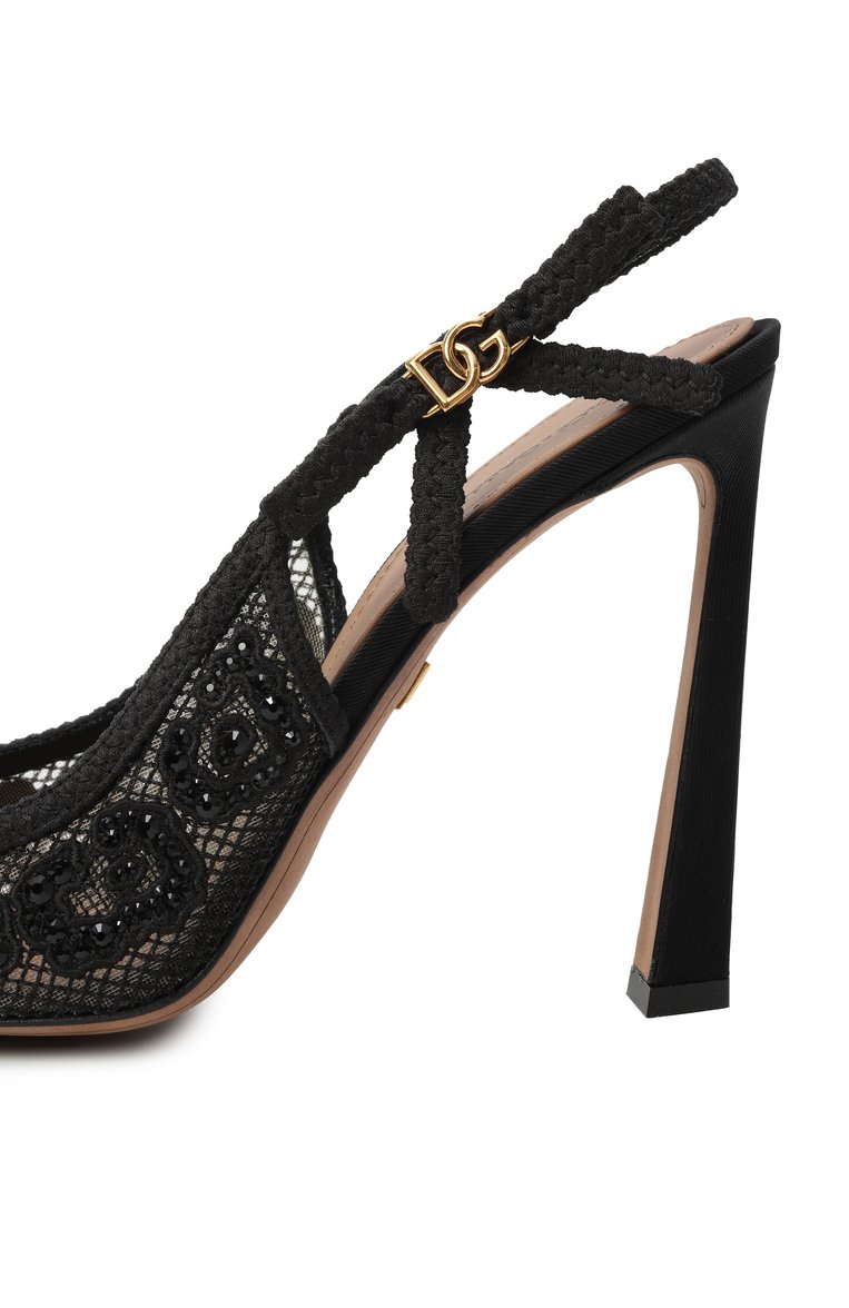 Текстильные туфли DOLCE & GABBANA, арт. CG0853/A9S26, фото 1