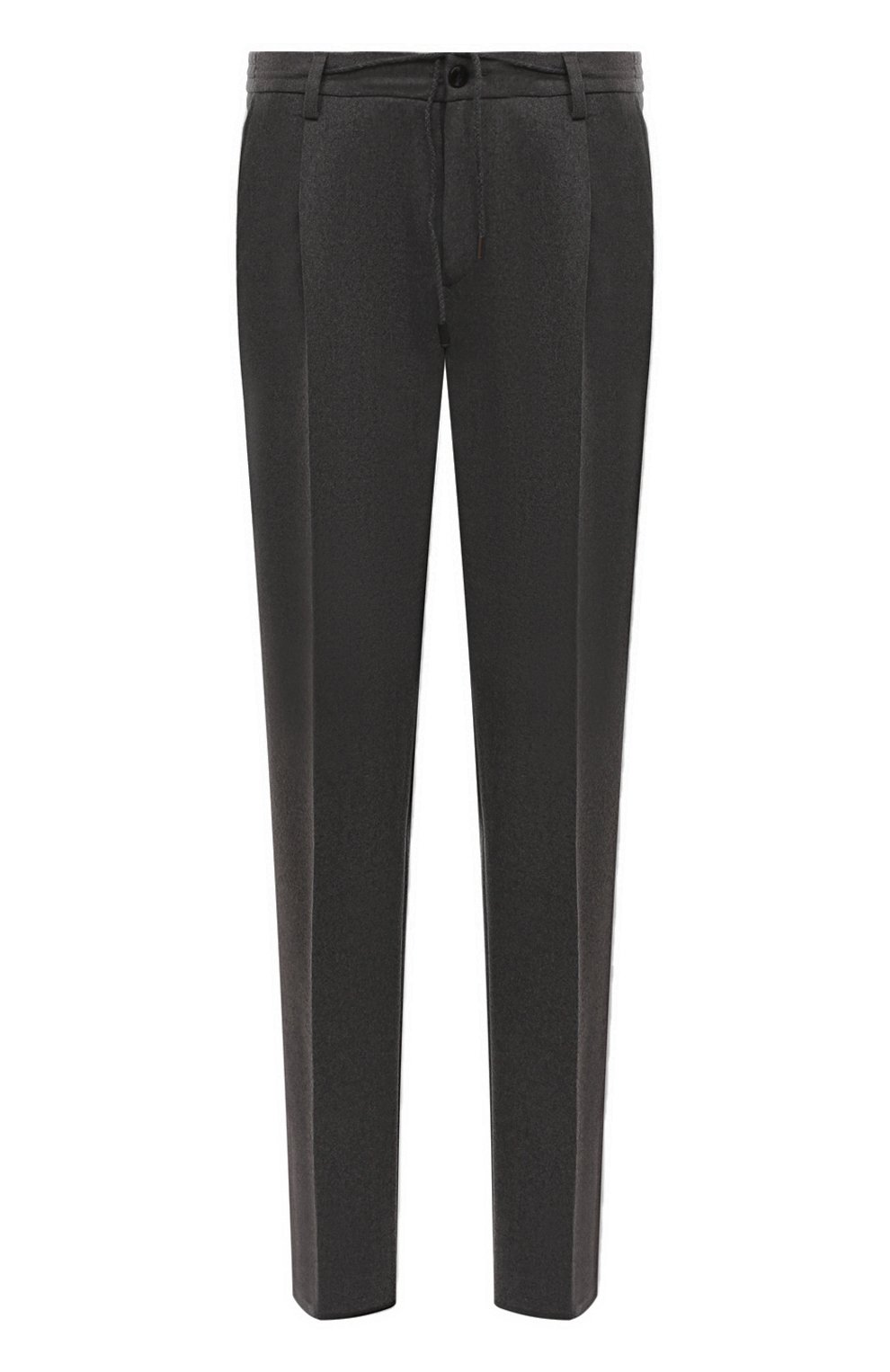 Шерстяные брюки L.B.M. 1911 темно-серого цвета по цене 43450 руб., арт. 8446/34518, фото 1 Шерстяные брюки L.B.M. 1911, арт. 8446/34518, фото 1