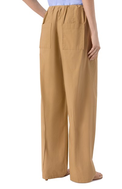 Хлопковые брюки DOROTHEE SCHUMACHER бежевого цвета по цене 43750 руб., арт. 448213, фото 4 Хлопковые брюки DOROTHEE SCHUMACHER, арт. 448213, фото 4