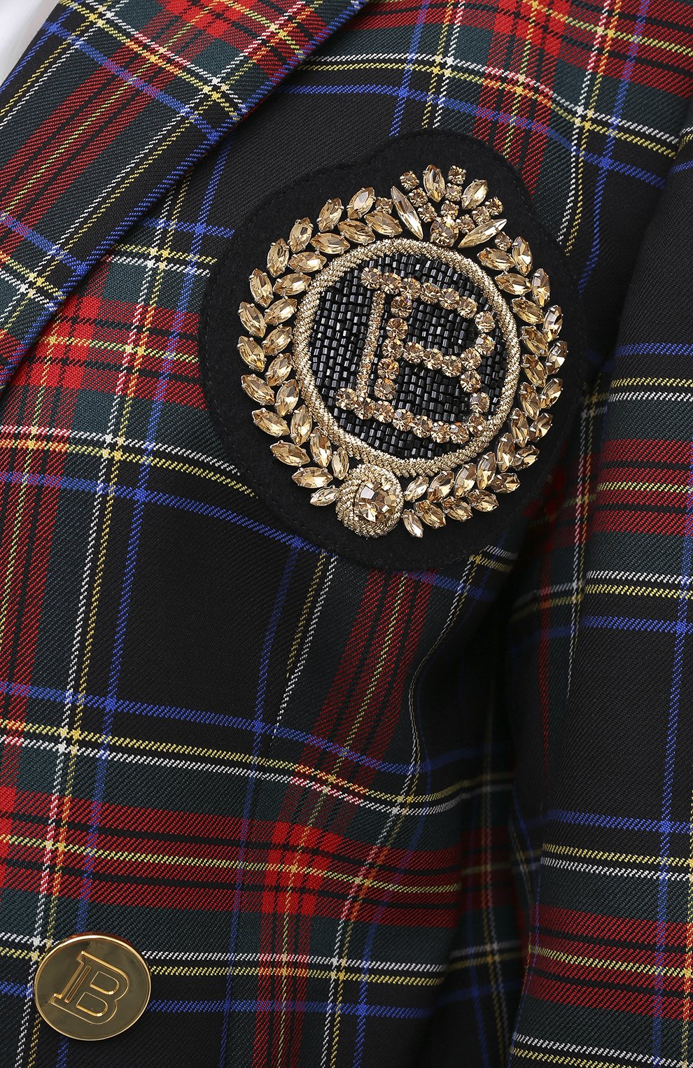 Шерстяной жакет BALMAIN, арт. UF17318/W085, фото 6