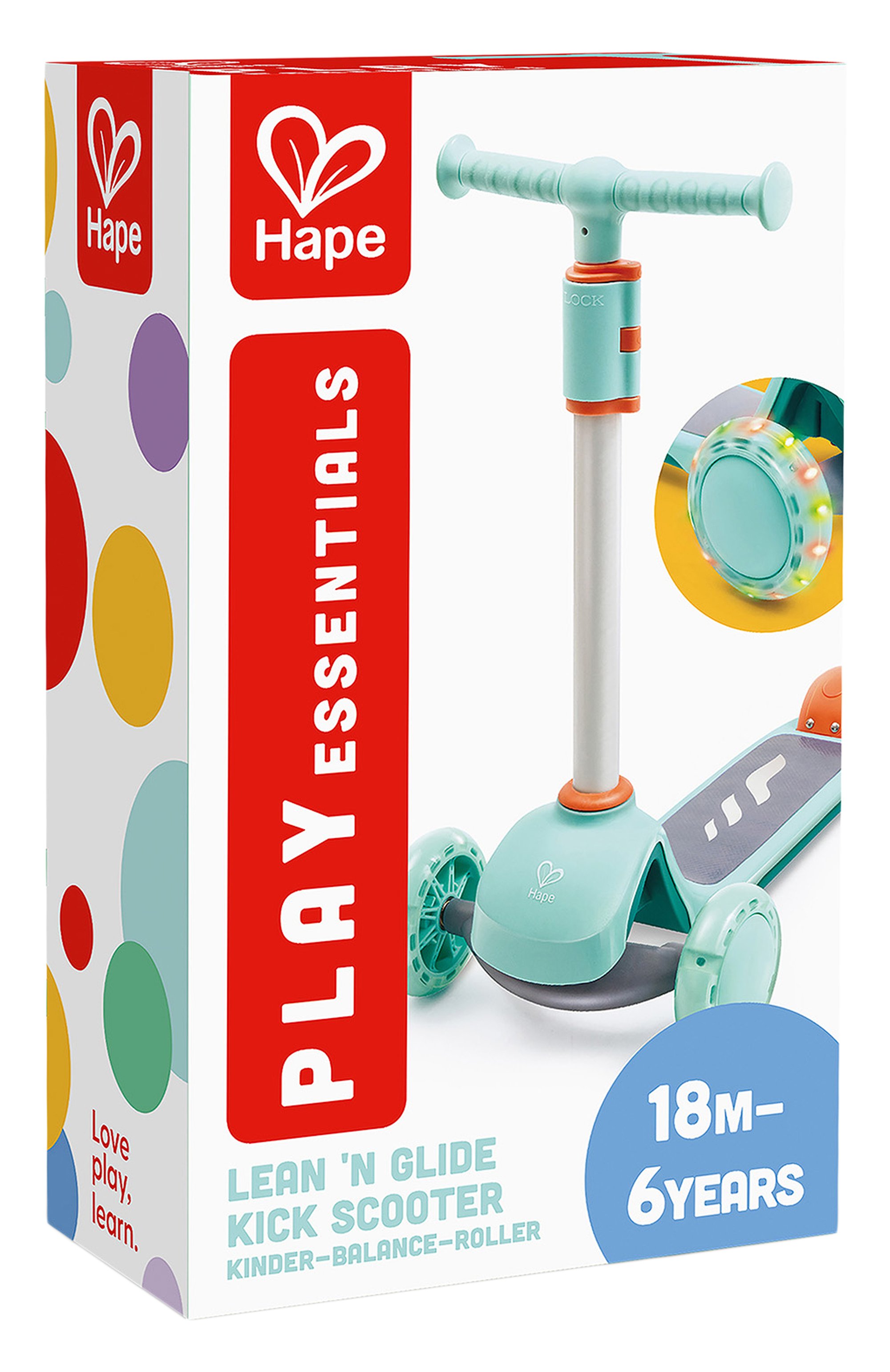 Самокат lean 'n glide с подсветкой HAPE, арт. E8975_HP, фото 5