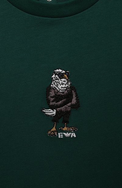 Хлопковая футболка EMPORIO ARMANI, арт. 6LHTP6/1JWZZ, фото 3