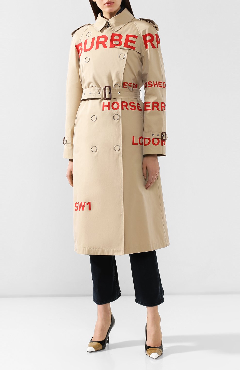 Хлопковый тренч wharfbridge BURBERRY, арт. 8013694, фото 3
