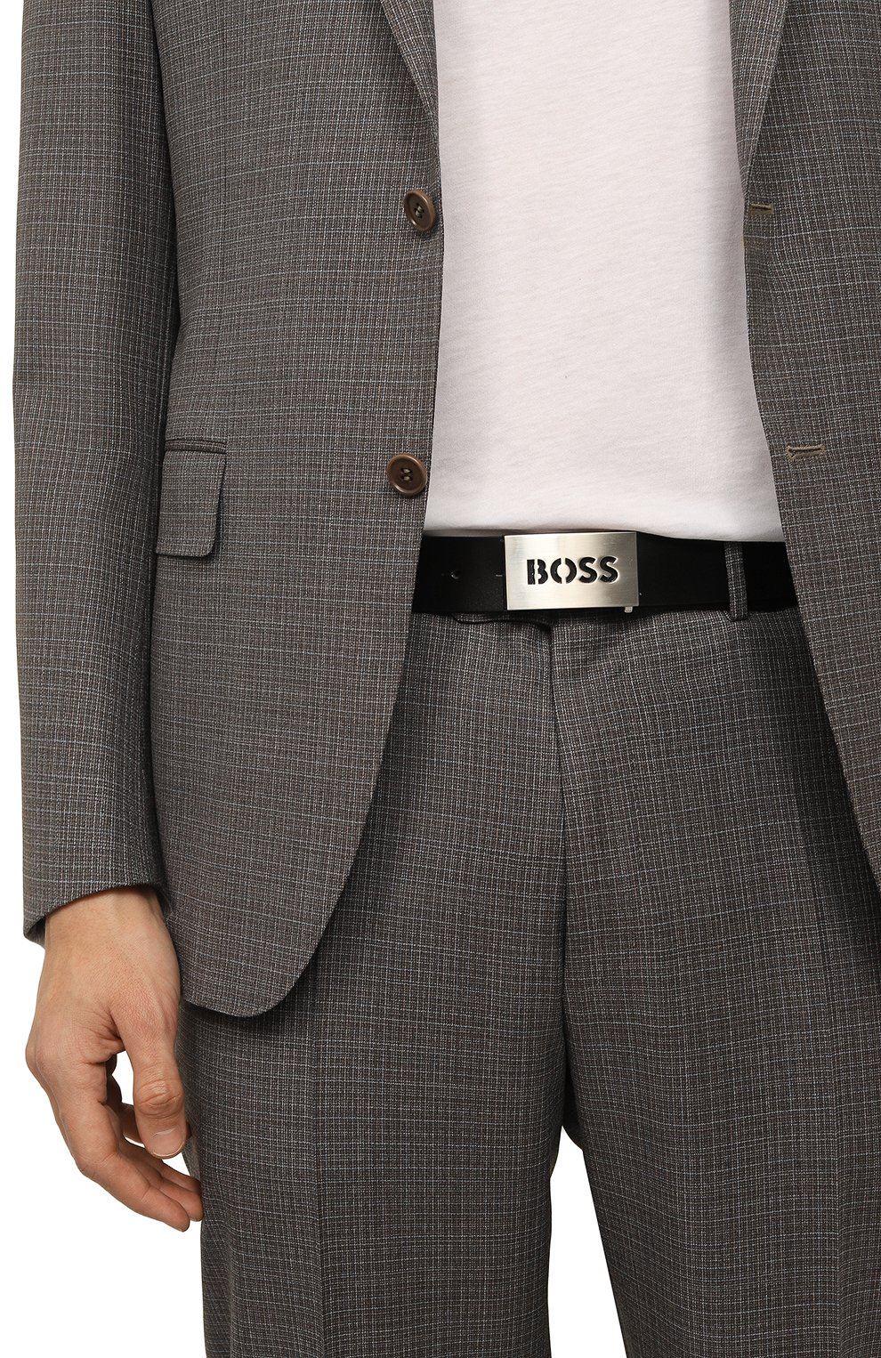 Кожаный ремень BOSS, арт. 50486746, фото 2