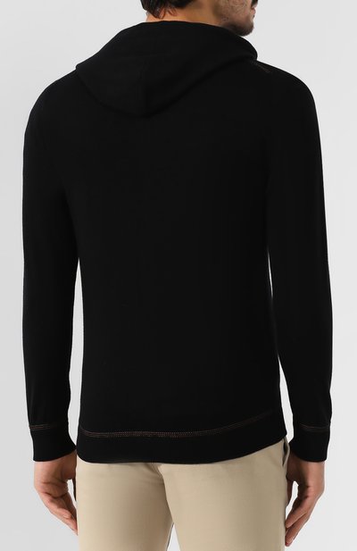 Шерстяной кардиган ELEVENTY UOMO черного цвета по цене 37300 руб., арт. 979MA0441 MAG24012, фото 4 Шерстяной кардиган ELEVENTY UOMO, арт. 979MA0441 MAG24012, фото 4