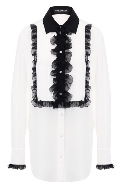 Женская шелковая блузка DOLCE & GABBANA, арт. F5K15T/FU1HS