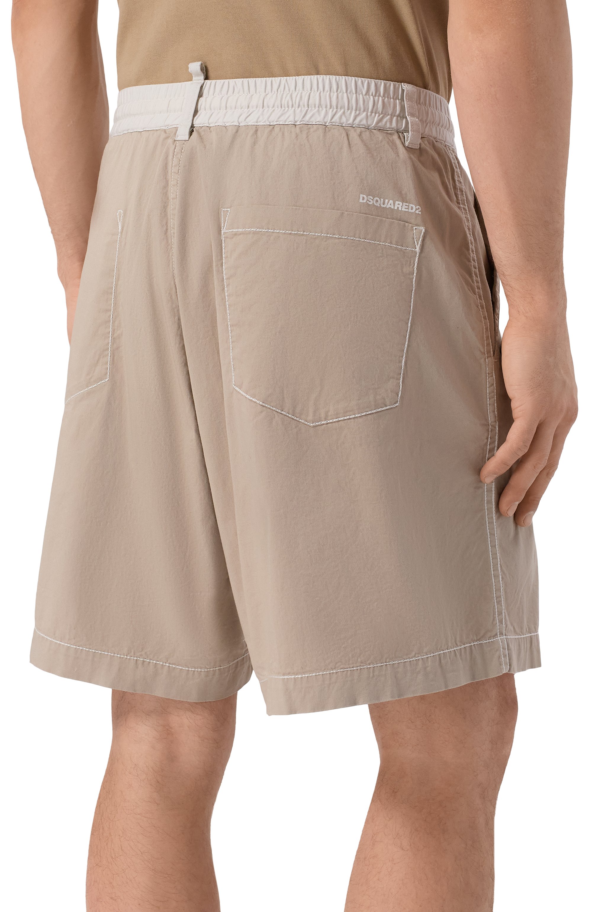 Хлопковые шорты DSQUARED2, арт. S74MU0956/S35175, фото 4