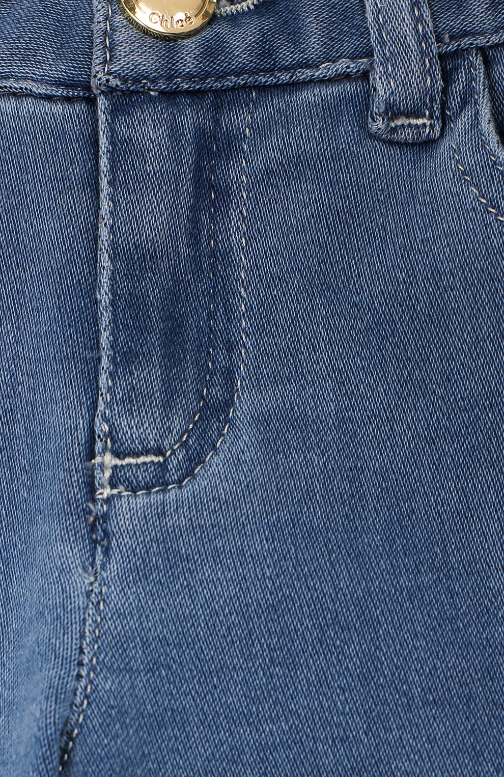 Однотонные джинсы CHLOÉ, арт. C14580/2A-5A, фото 3