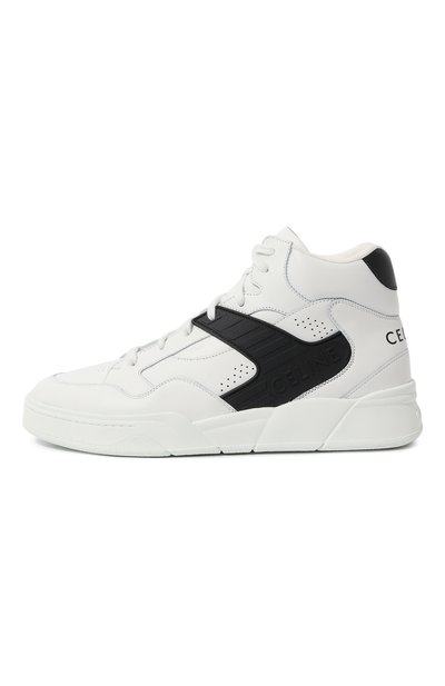 Кожаные кеды trainer-ct 06 CELINE белого цвета по цене 94150 руб., арт. 35313/3840C, фото 4 Кожаные кеды trainer-ct 06 CELINE, арт. 35313/3840C, фото 4