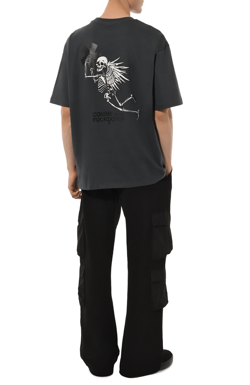 Хлопковая футболка COMME DES FUCKDOWN, арт. CFABM01334, фото 2