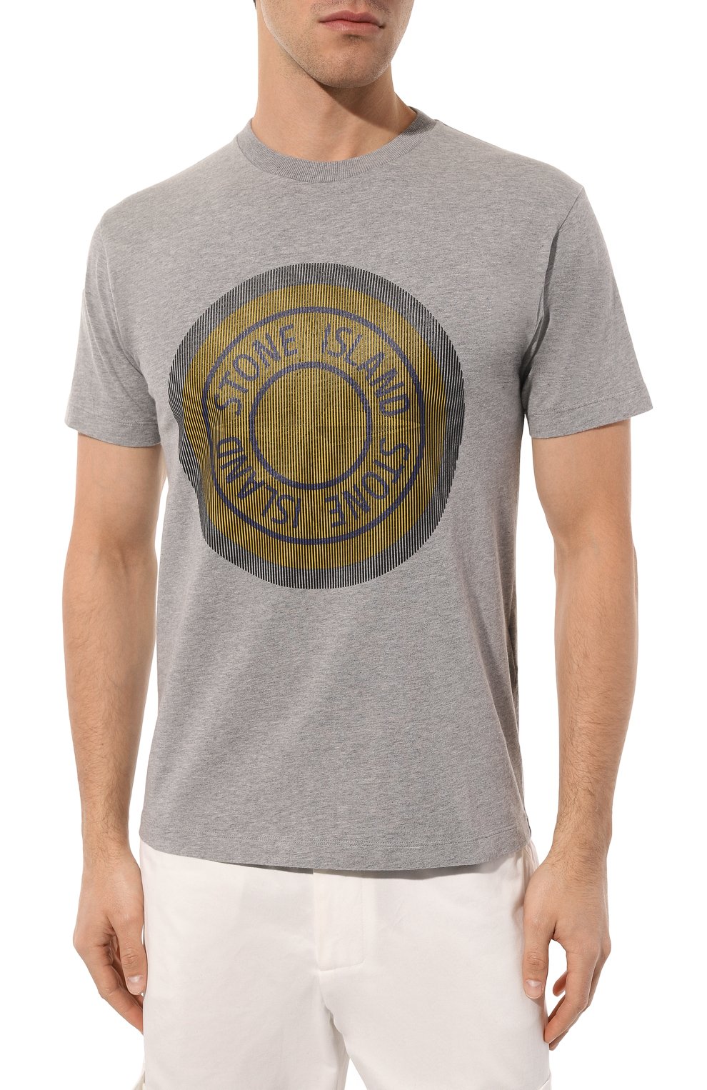 Хлопковая футболка STONE ISLAND, арт. 75152NS89, фото 3