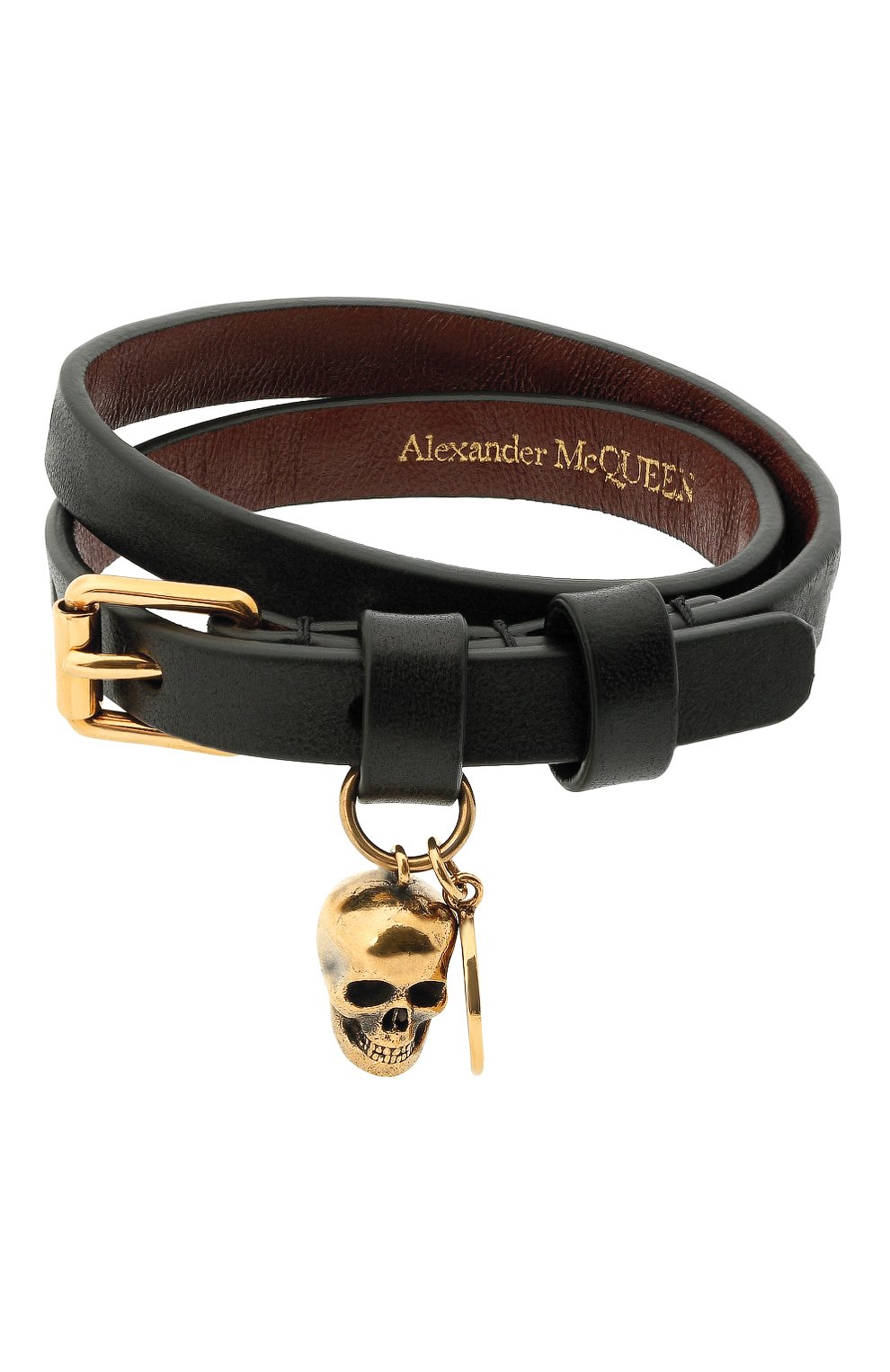 Кожаный браслет ALEXANDER MCQUEEN, арт. 554466/CQE0G, фото 1
