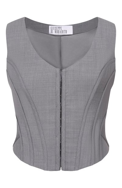 Женский шерстяной топ GIUSEPPE DI MORABITO, арт. 06PST0405 16327C