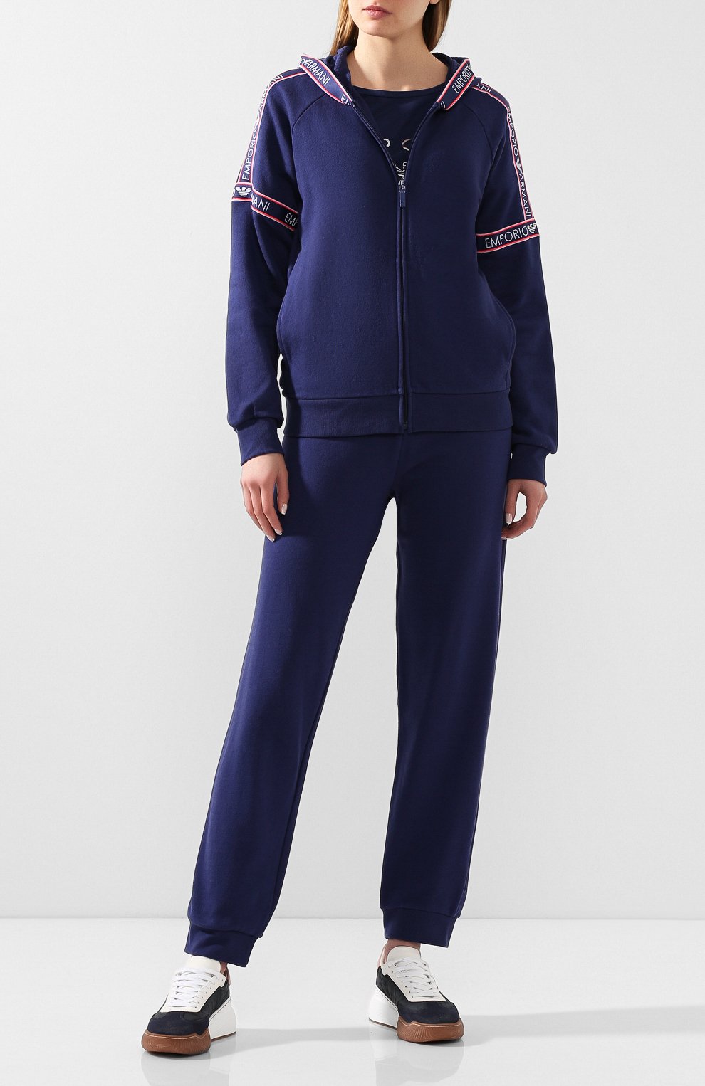 Хлопковая толстовка EMPORIO ARMANI, арт. 164321/0P287, фото 2