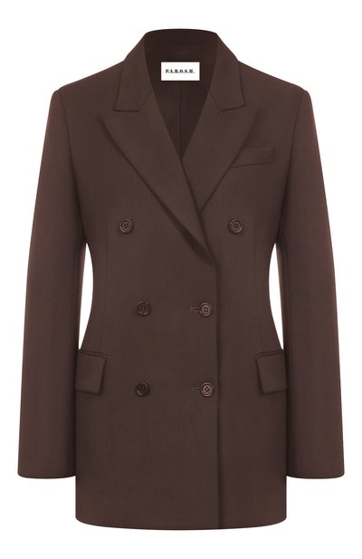 Женский шерстяной жакет P.A.R.O.S.H., арт. LILIUXY25-D420436