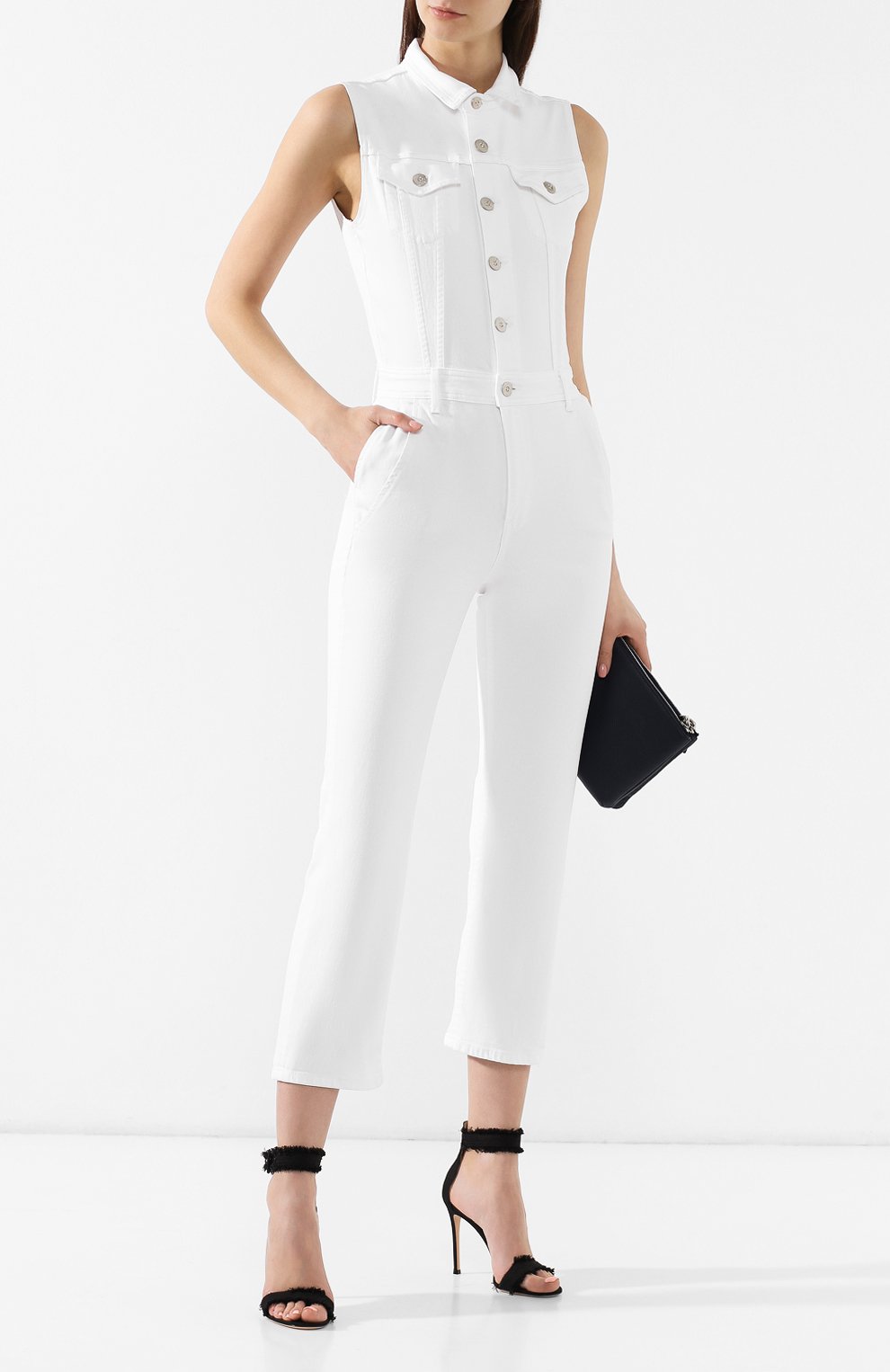 Джинсовый комбинезон 3X1, арт. WRVJS0952/DUTCH WHITE, фото 2