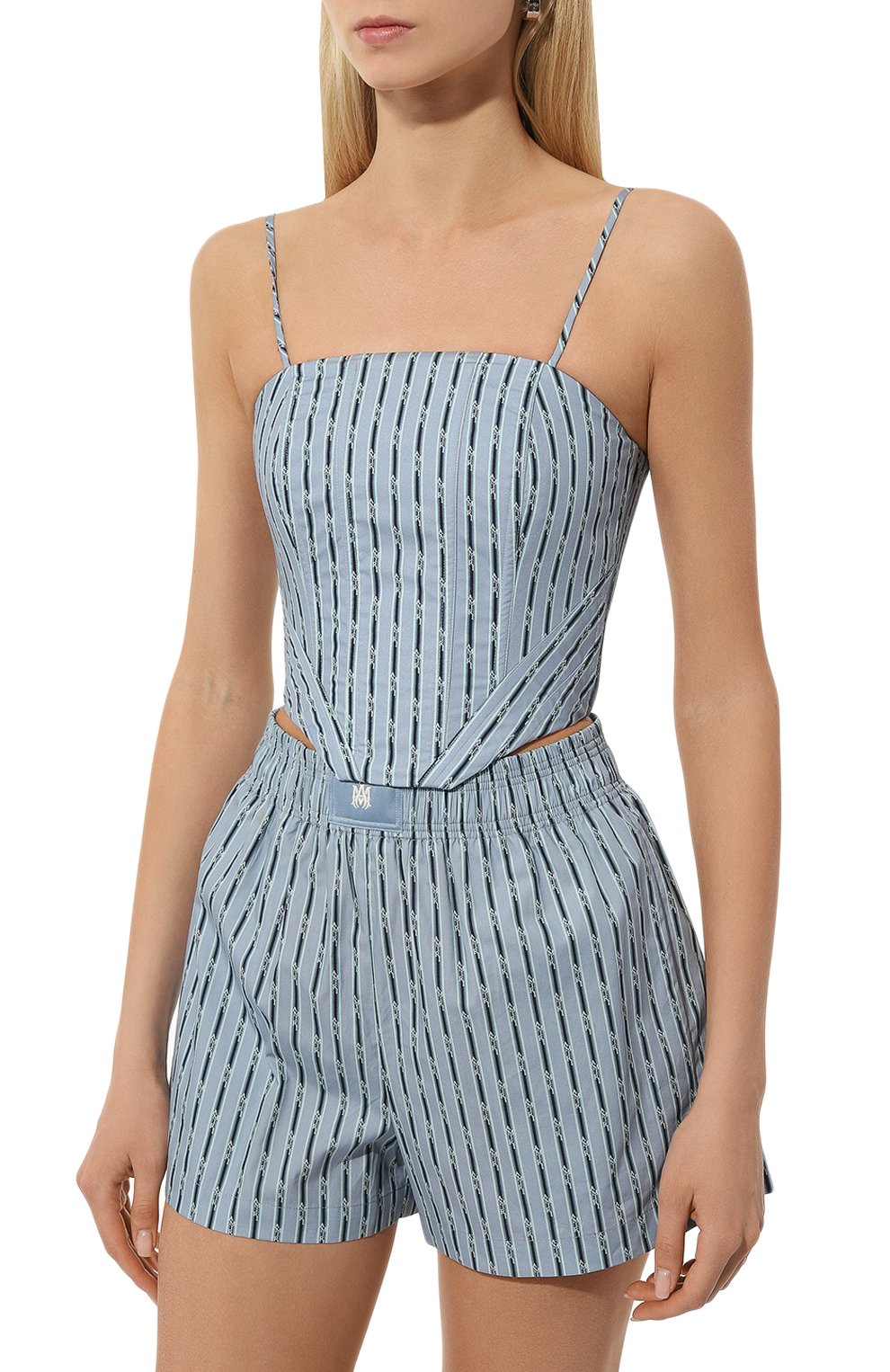 Хлопковый топ AMIRI, арт. PS24WSN002, фото 3