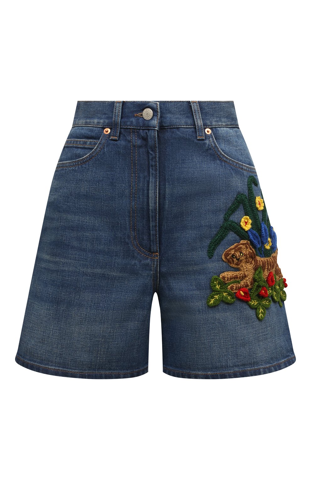 Джинсовые шорты GUCCI, арт. 683732/XDBV7, фото 1