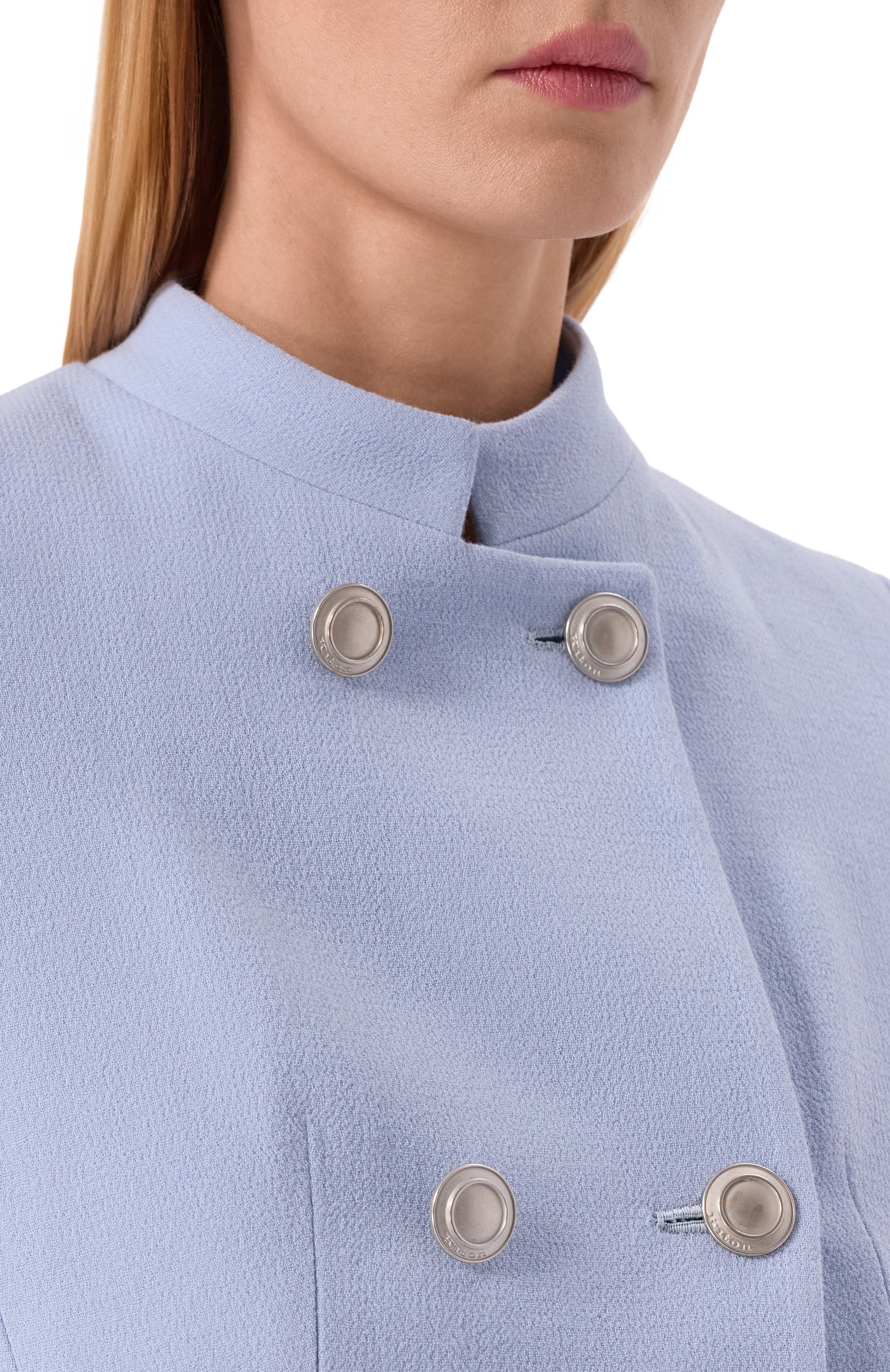 Шерстяной жакет KITON голубого цвета по цене 474000 руб., арт. D59504K05P54, фото 5 Шерстяной жакет KITON, арт. D59504K05P54, фото 5