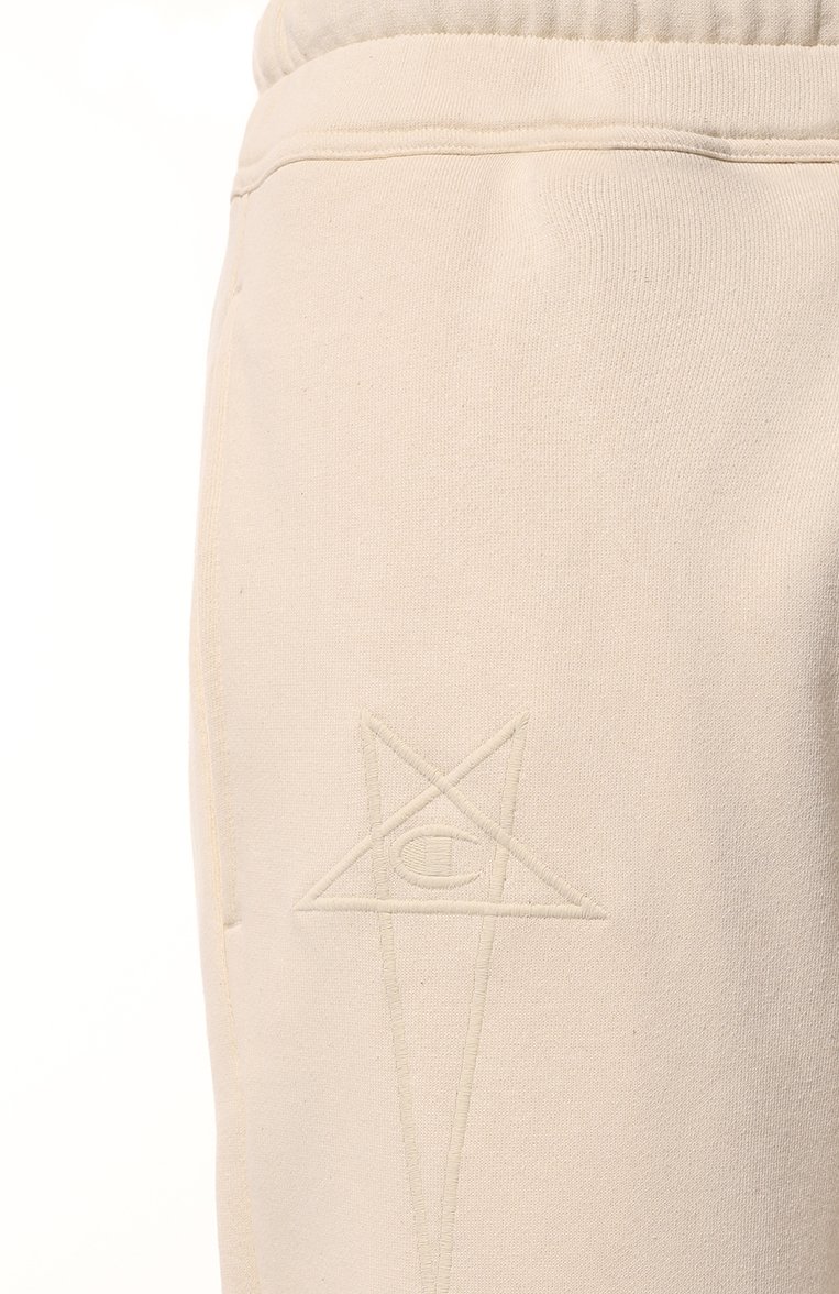 Хлопковые брюки rick owens x champion RICK OWENS, арт. CM01D0471/CHFE, фото 1