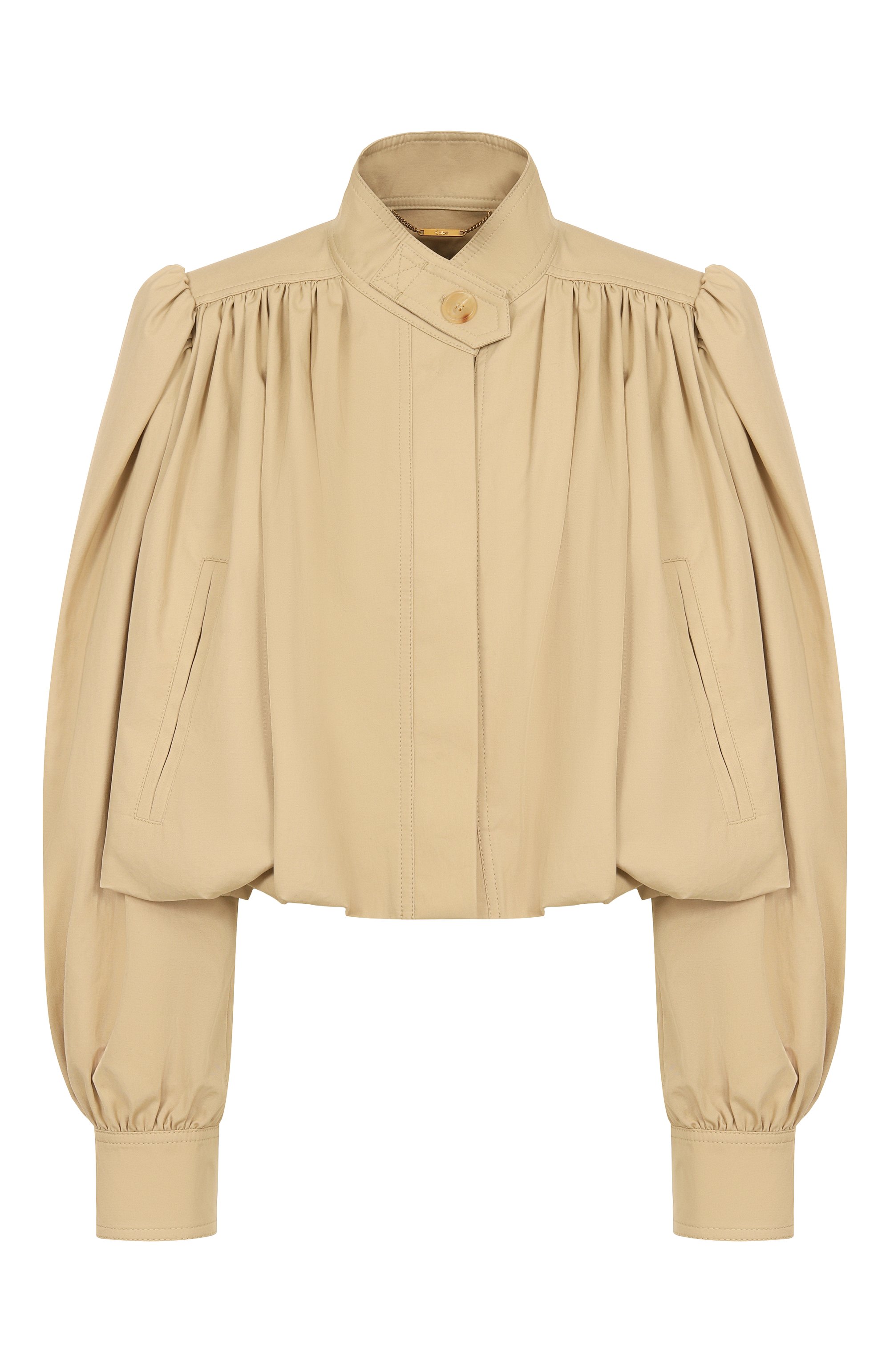 Хлопковая куртка CHLOÉ, арт. CH25UVE21118, фо�то 1