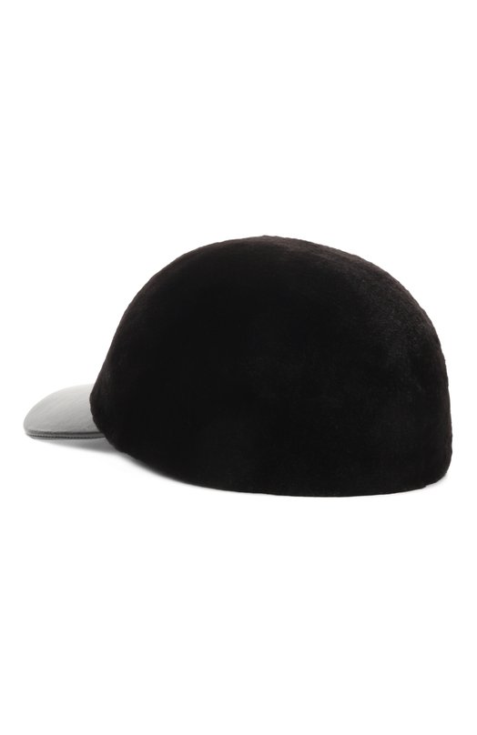 Меховая бейсболка из норки VICTORIA KUSENKOVA 381518502141 Чёрный  381518502141 Фото 2