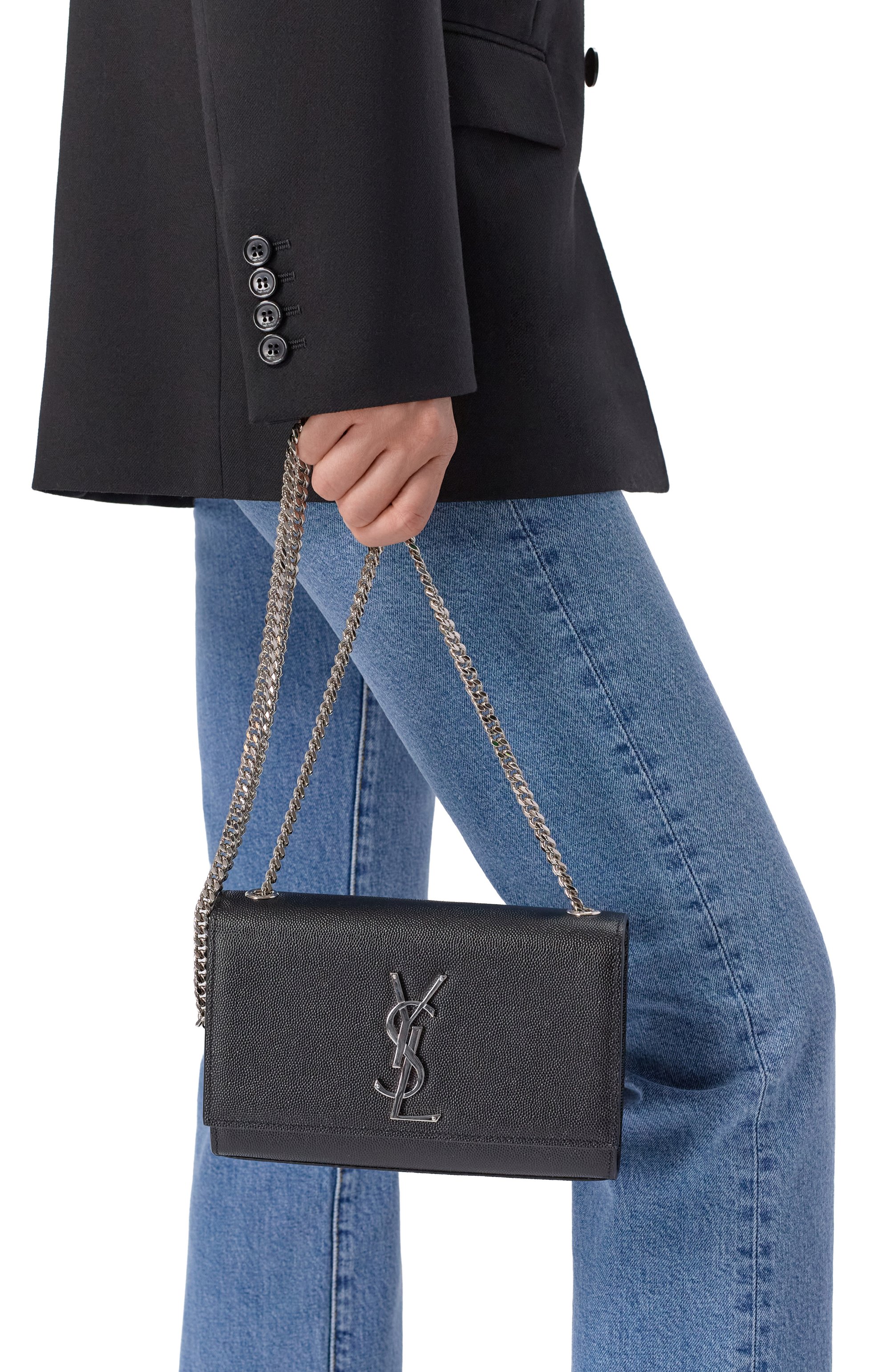 Сумка monogram medium SAINT LAURENT, арт. 469390/B0W0N, фото 2