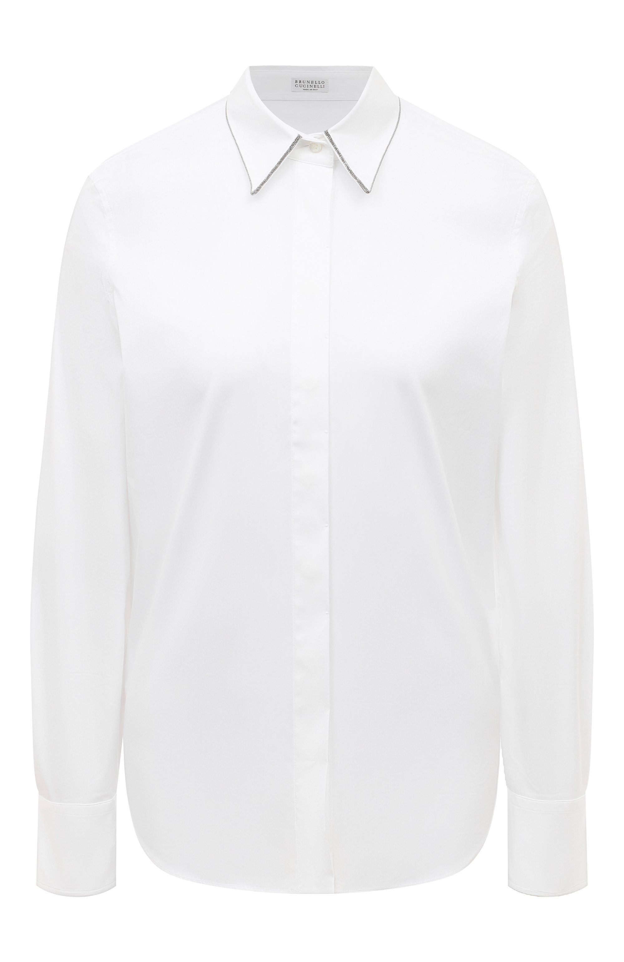 Хлопковая рубашка BRUNELLO CUCINELLI, арт. M0091B1367, фото 1