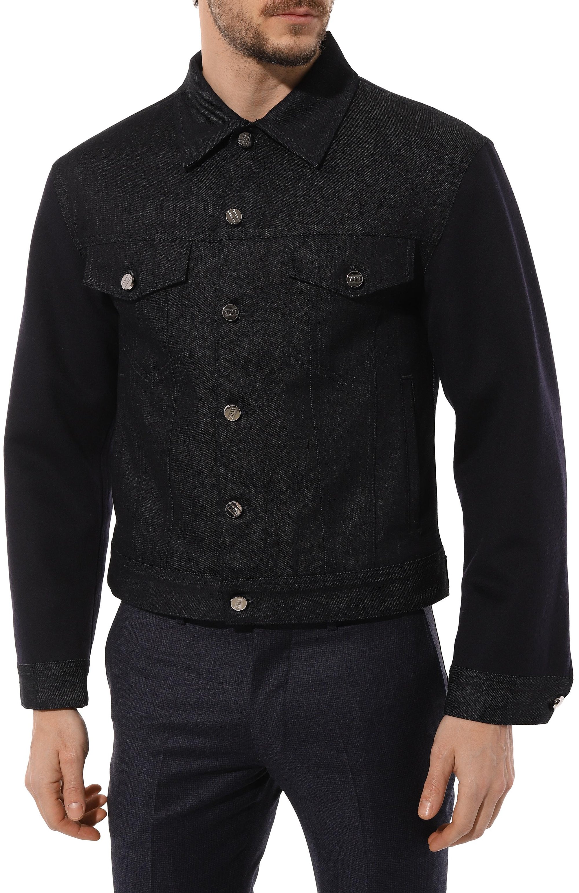 Комбинированная куртка ZILLI, арт. JPKB14M012950009B/66, фото 3